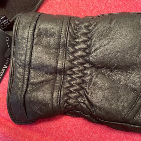 Perry Ellis PORTFOLIO Leather Gloves – VTG NWT  S M - Picture 10 of 10